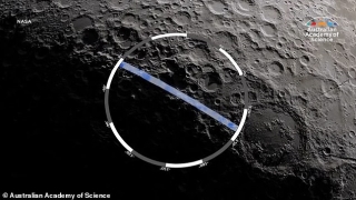 NASA tìm thấy nước trên mặt trăng -0
