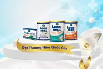 Sản phẩm Dinh dưỡng y học của Nutricare đạt Thương hiệu Quốc gia Việt Nam.