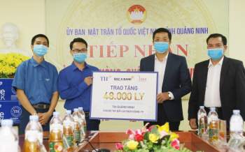 Tập đoàn TH tặng 201.600 ly sữa tươi sạch và các loại đồ uống góp sức chống dịch Covid-19 tại Hải Dương, Quảng Ninh -0