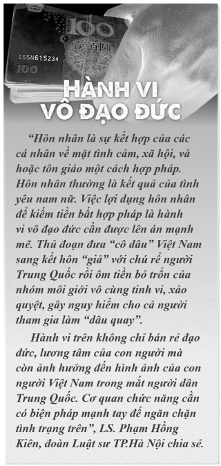 Thân phận “dâu quay” và những đám cưới xuyên biên giới sặc mùi kim tiền