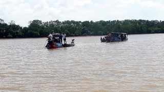 Tìm thấy thi thể 2 nạn nhân còn lại trong vụ chìm ghe câu trên sông Ba Lai