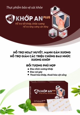 Khop An Plus-Bai thuoc Nam ho tro tri thoai hoa xuong khop