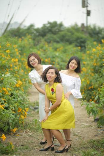 Cận cảnh phim trường hoa dã quỳ khiến nhiều người trẻ phát cuồng ở Hà Nội - Ảnh 4.