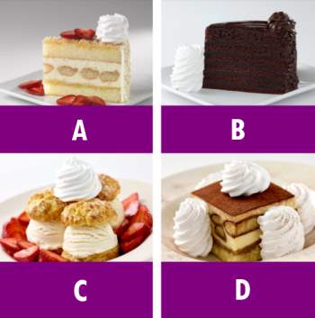 Bạn chọn miếng bánh ngọt nào?
