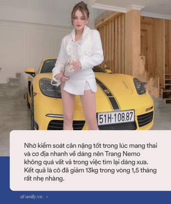 Hot mom Sài thành về dáng sau sinh 