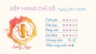 Tu vi 12 cung hoang dao - Tu vi ngay 29072020 - song ngu