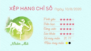 tu vi hang ngay 12 cung hoang dao ngay 10082020 - Nhan Ma