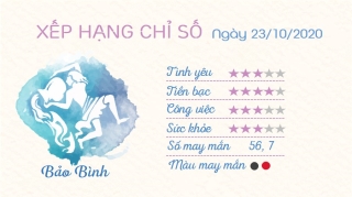 tu vi hang ngay tu vi ngay 23102020 bao binh