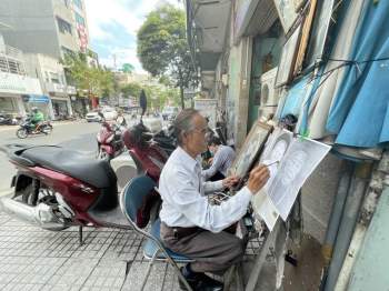 Người vẽ tranh truyền thần cuối cùng ở Sài Gòn: Ở đời phải làm việc mới khuây khỏa, khỏe lâu - Ảnh 6.