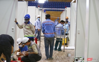 Những hình ảnh mới nhất từ bệnh viện dã chiến 1.000 giường bệnh ở Đà Nẵng - ảnh 12