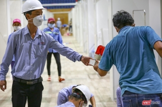Những hình ảnh mới nhất từ bệnh viện dã chiến 1.000 giường bệnh ở Đà Nẵng - ảnh 16