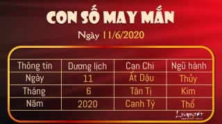 Xem con so may man hom nay ngay 11 thang 6