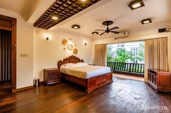 Căn nhà vườn xây 10 năm vẫn đẹp hút mắt với nội thất gỗ và cây xanh quanh nhà ở Nha Trang - Ảnh 16.