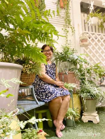 Khu vườn nhỏ với đủ đồ decor siêu kute của người phụ nữ mê DIY đồ gỗ ở Sài Gòn - Ảnh 9.