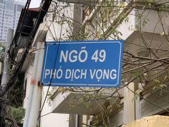 Hình ảnh Hà Nội phong tỏa ngõ 49 Dịch Vọng nơi có ca mới nhất trong cộng đồng - Ảnh 5.