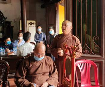 Thành hội Phật giáo Hải Phòng điều chuyển sư trụ trì Hưng Khánh đi giáo dưỡng - Ảnh 1.