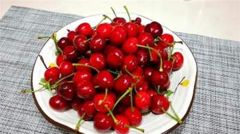 anh đào, cherry, mẹo hay, rửa hoa quả