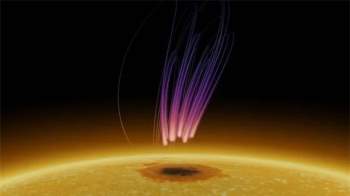 Lần đầu tiên các nhà thiên văn phát hiện cực quang trên mặt trời ảnh 1