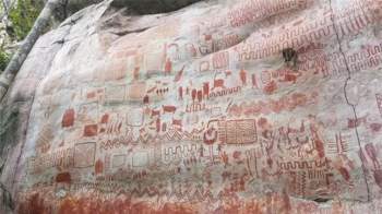 Phát hiện tác phẩm nghệ thuật trên đá tuyệt đẹp, tiết lộ con người đã định cư ở Colombia từ 13.000 năm trước ảnh 1