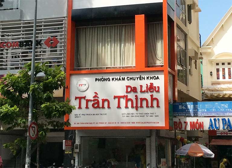Phòng khám chuyên khoa Da liễu Trần Thịnh