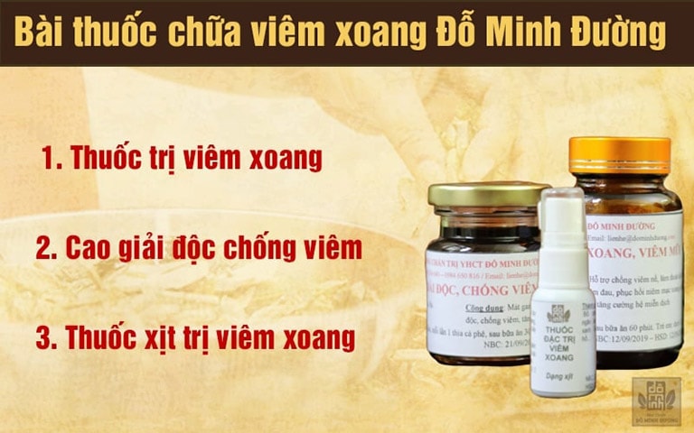 Liệu trình bài thuốc viêm xoang cho bà bầu của Đỗ Minh Đường