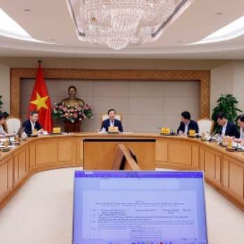 Phó Thủ tướng Trần Hồng Hà chủ trì cuộc họp về dự án Luật Địa chất và Khoáng sản