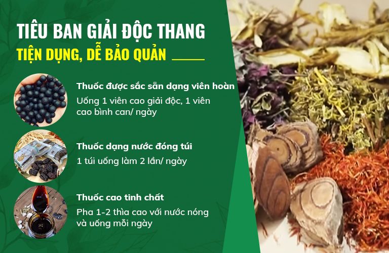 Bài thuốc chữa mề đay của Trung tâm Thuốc dân tộc tiện lợi