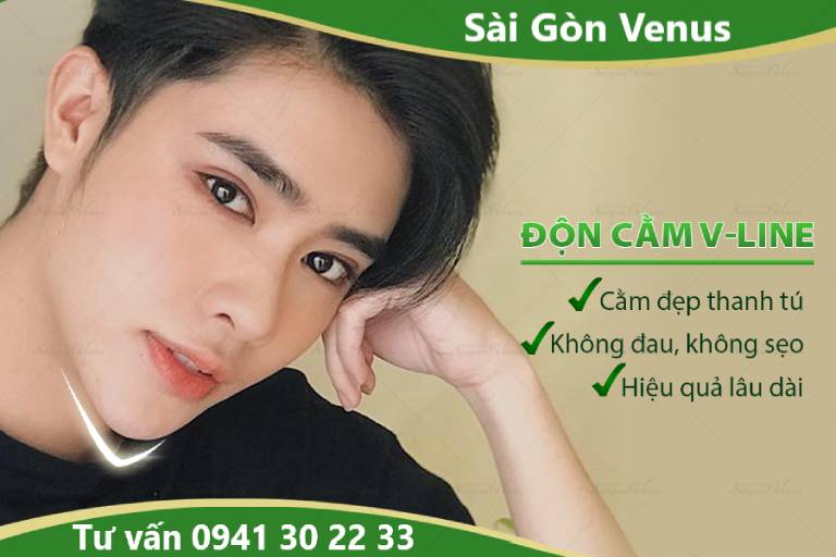 Thẩm mỹ viện Sài Gòn Venus - Cơ sở độn cằm V Line đẹp tại TPHCM