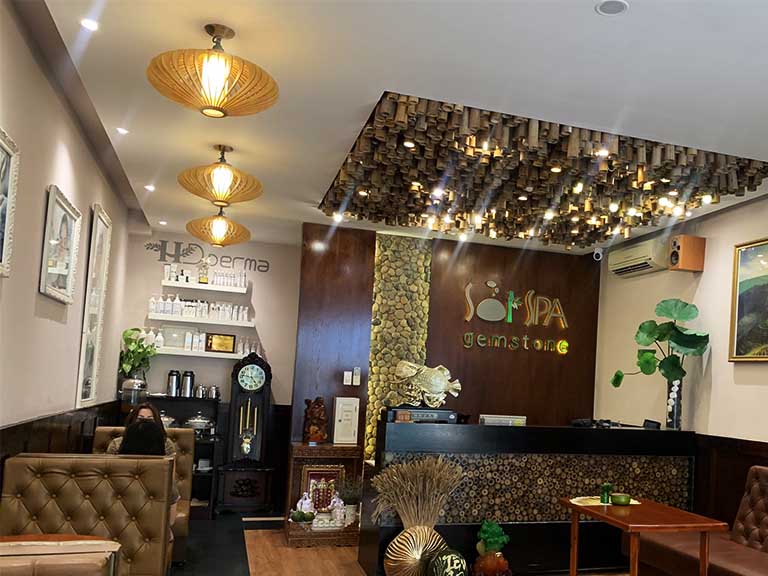 Spa trị mụn tại quận 7