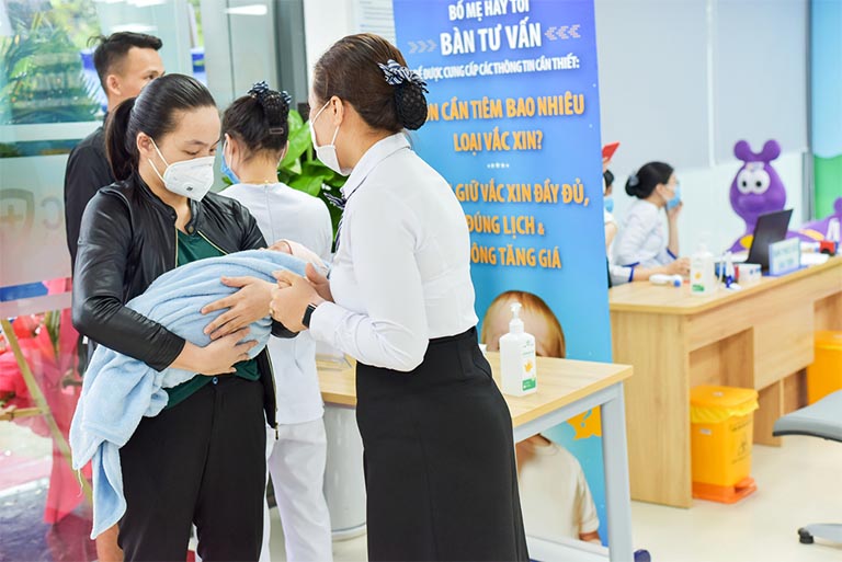 Trung tâm VNVC có nhận tiêm chủng dịch vụ cho trẻ sơ sinh tại TPHCM