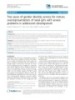 Two years of gender identity service for minors: Overrepresentation of natal girls with severe problems in adolescent development