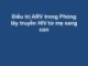 Bài giảng Điều trị ARV trong phòng lây truyền HIV từ mẹ sang con