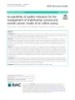 Acceptability of quality indicators for the management of endometrial, cervical and ovarian cancer: Results of an online survey