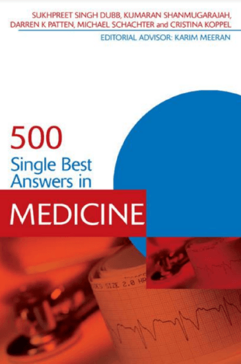 500 câu trả lời tốt nhất trong lĩnh vực Nội khoa