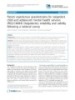Parent experiences questionnaire for outpatient child and adolescent mental health services (PEQ-CAMHS Outpatients): Reliability and validity following a national survey