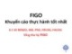 Bài giảng FIGO khuyến cáo thực hành tốt nhất