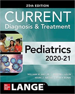 Cập nhật chẩn đoán và điều trị bệnh nhi khoa 25e, Ấn bản 2020-2021