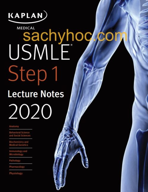Ghi chú bài giảng USMLE Step 1 của Kaplan Medical 2020: Bộ 7 cuốn