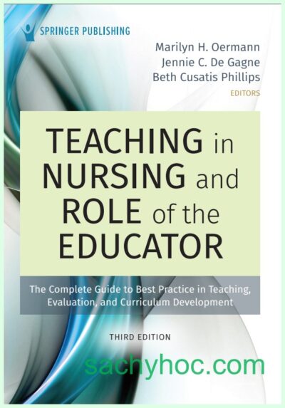 Giảng dạy trong điều dưỡng và vai trò của nhà giáo dục, ấn bản 3, 2021