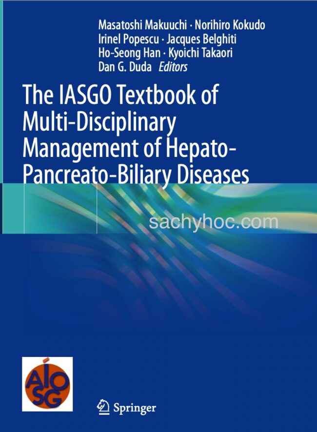 Giáo trình quản lý đa ngành Bệnh Gan-Mật-Tuỵ của IASGO, ấn bản 2022