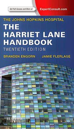 Harriet Lane Sổ tay Nhi khoa dành cho Nội trú 20e