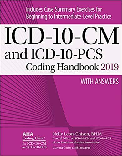 Sổ tay mã hóa bệnh tật theo ICD-10-CM và ICD-10-PCS 2019
