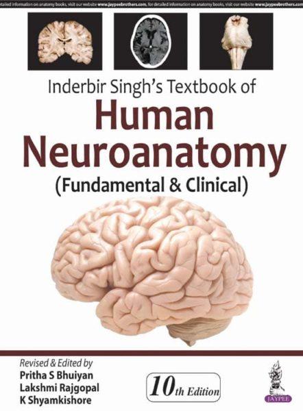 Inderbir Singh Giáo trình Giải phẫu học Thần kinh Người: căn bản và lâm sàng [Phiên bản 10]