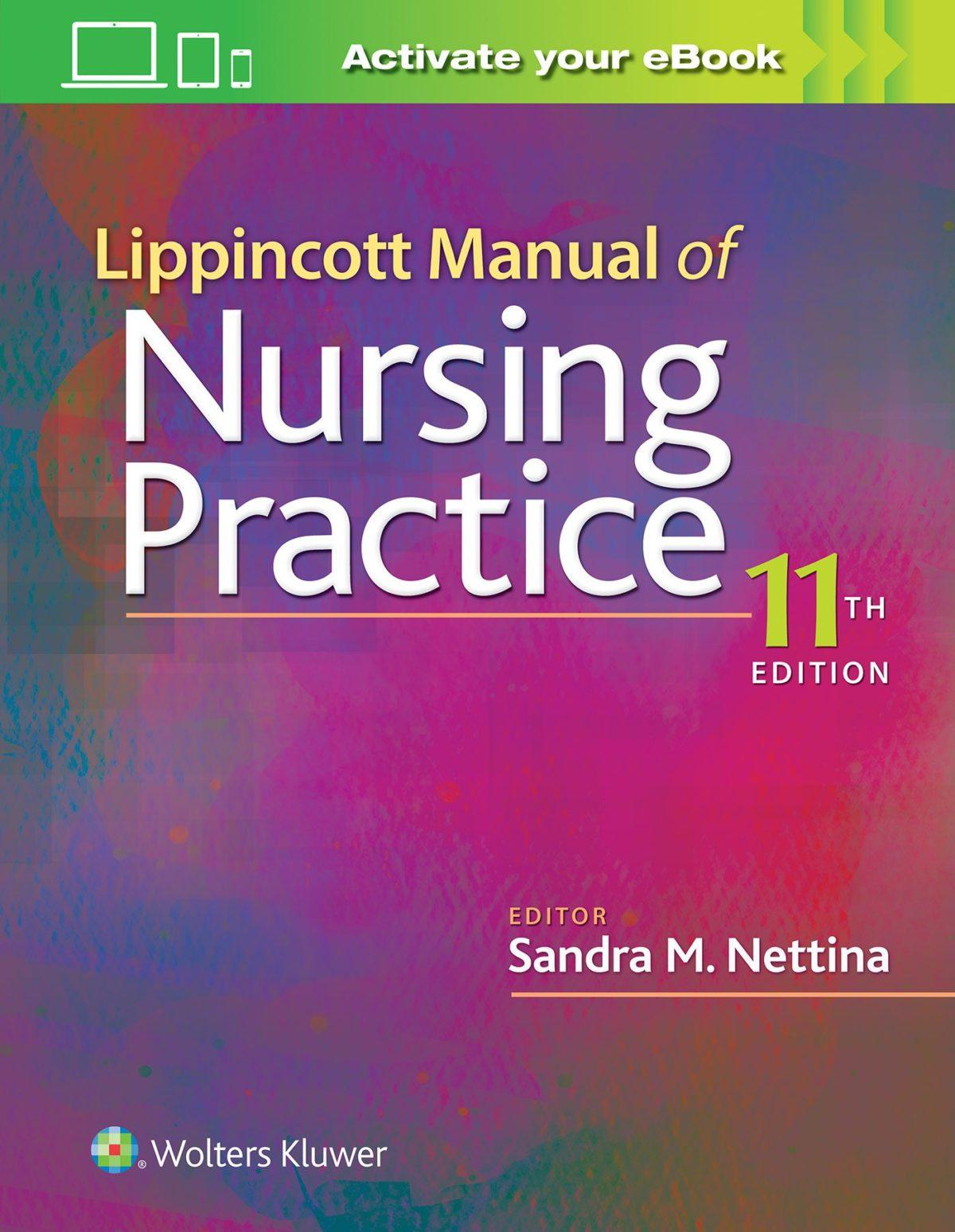 Lippincott Cẩm nang thực hành Điều dưỡng, Phiên bản 11/2019