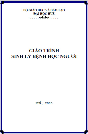 [PDF] Giáo Trình Sinh Lý Bệnh – Đại Học Y Dược Huế