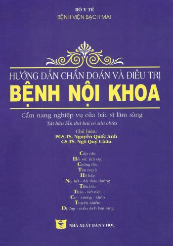 [PDF] Hướng dẫn chẩn đoán và điều trị bệnh nội khoa 2018