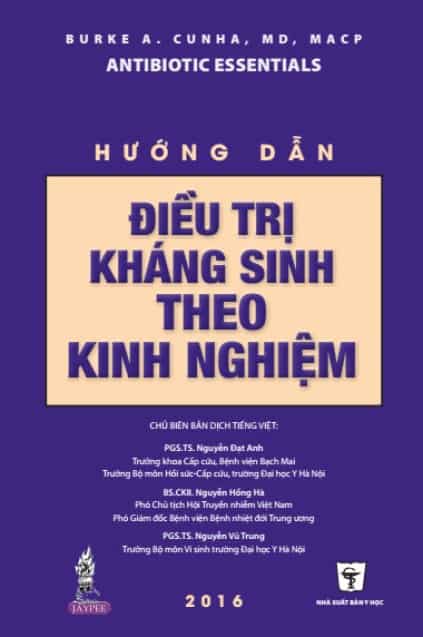 [PDF] Hướng Dẫn Điều Trị Kháng Sinh Theo Kinh Nghiệm