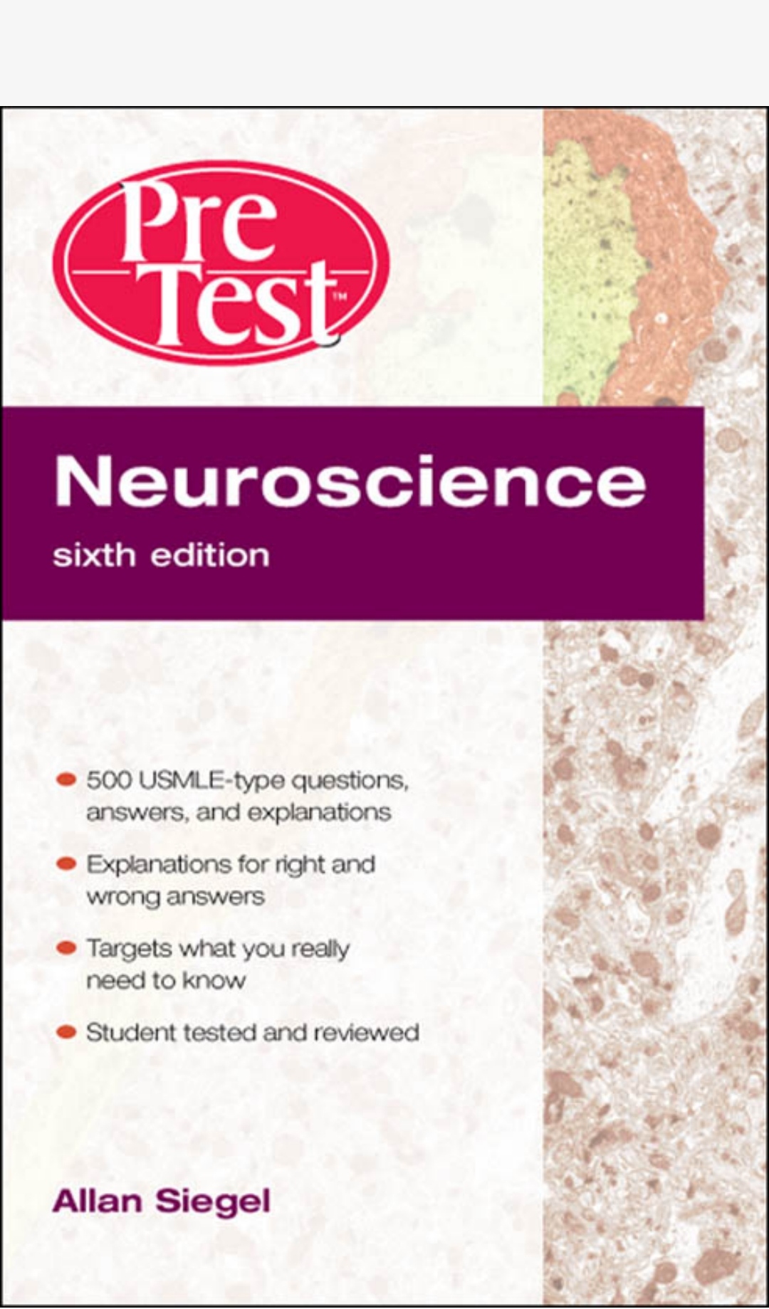 [PDF] Neuroscience PreTest Self-Assessment and Review 6th Edition