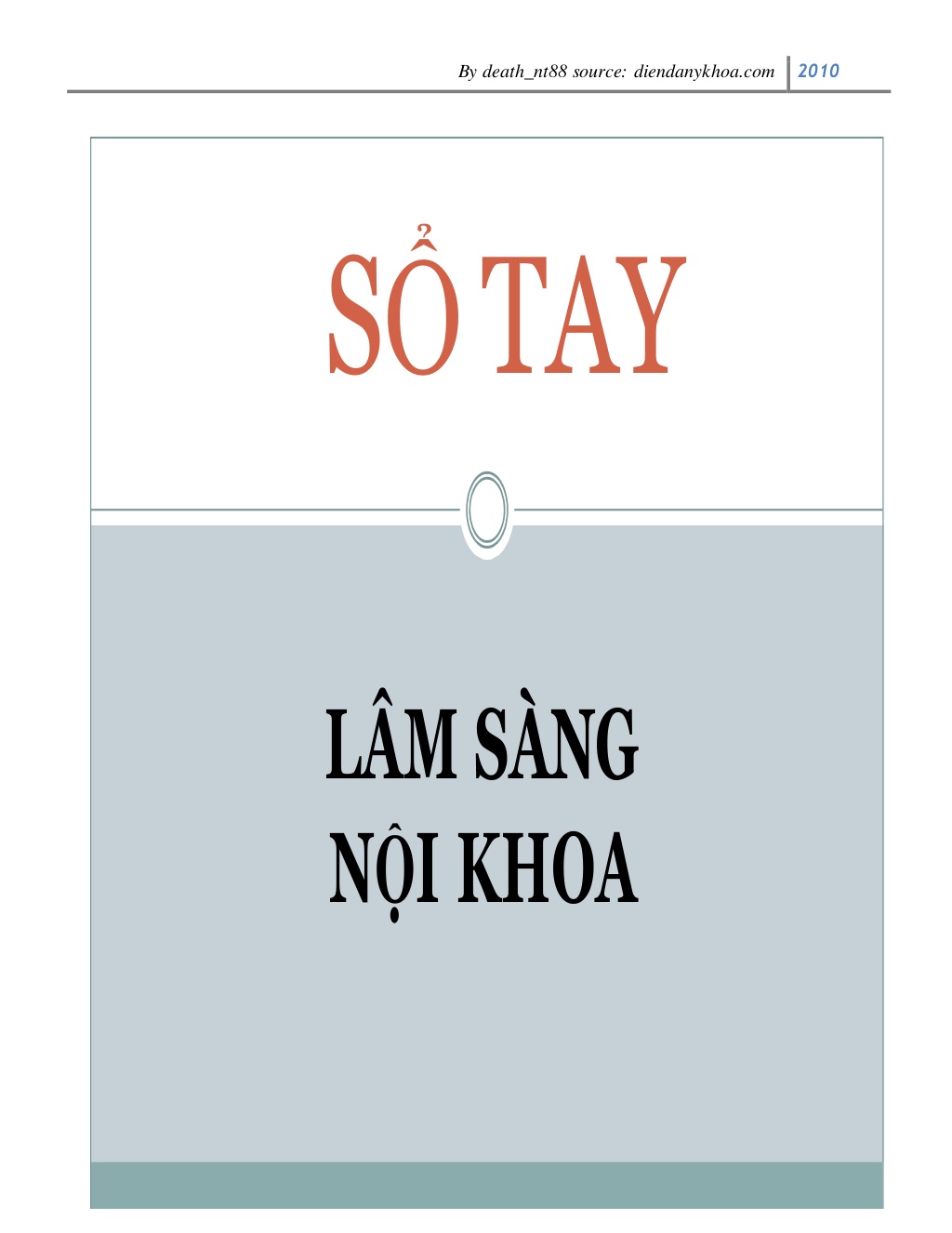 [PDF] Sổ Tay Lâm Sàng Nội Khoa