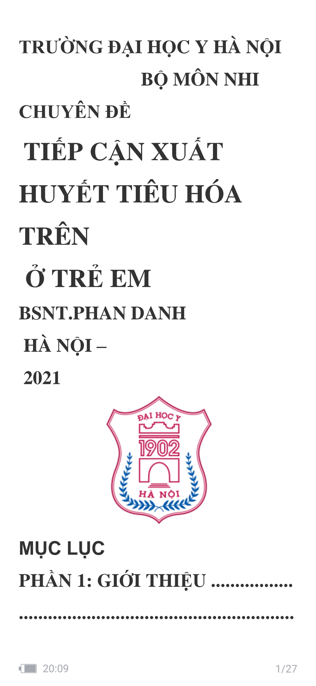 [PDF] Tiếp Cận Xuất Huyết Tiêu Hoá Trên Ở Trẻ Em – ĐH Y Hà Nội